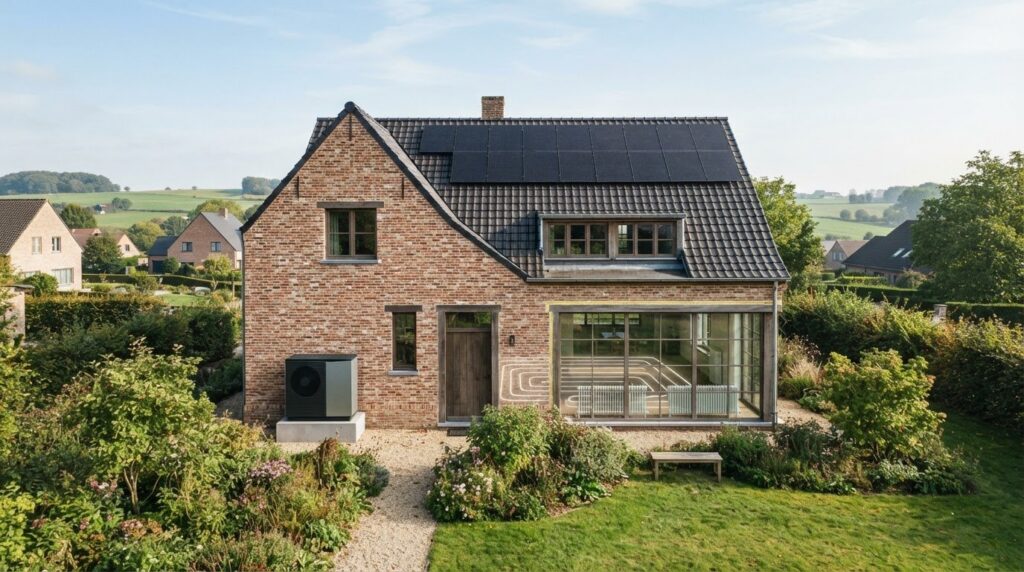 Een warmtepomp kiezen voor renovatie in Heist-op-den-Berg
