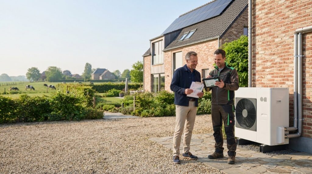 Subsidie warmtepomp 2026 in Putte: zo pak je je aanvraag aan